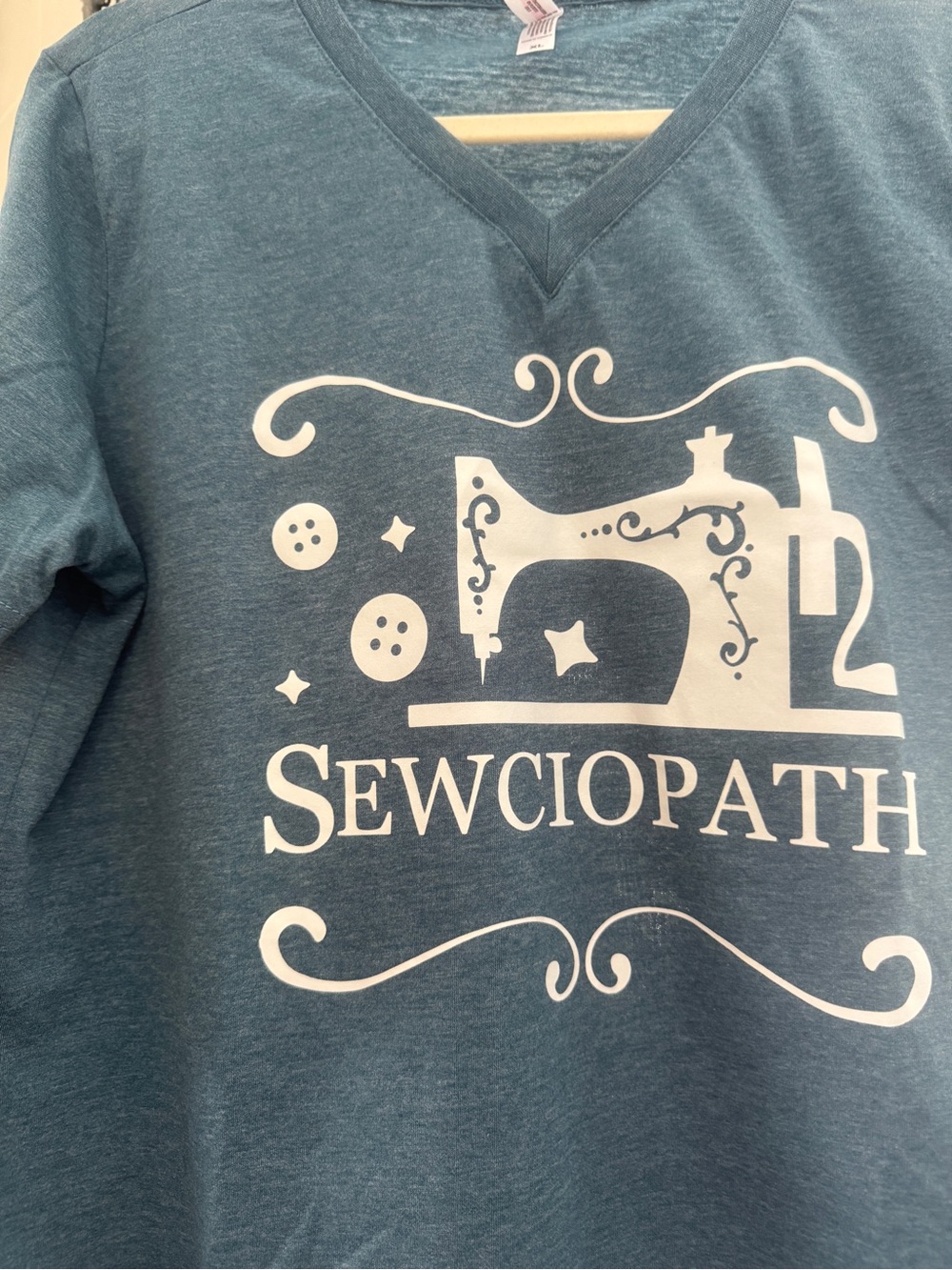 Birthflowers "Sewciopath" Novelty Graphic T-Shirt Bundle - Set of 2 for sewers! - Picture 3 of 11